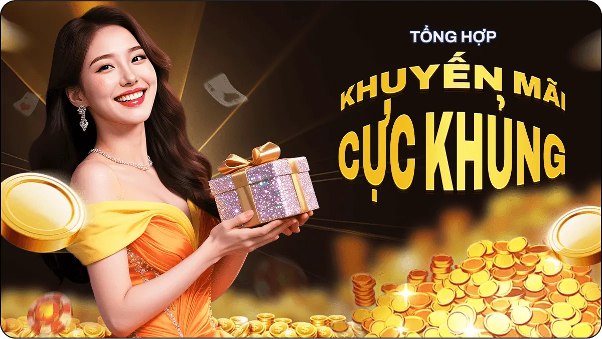 Khuyến mãi hấp dẫn chỉ có tại cổng game RICWIN