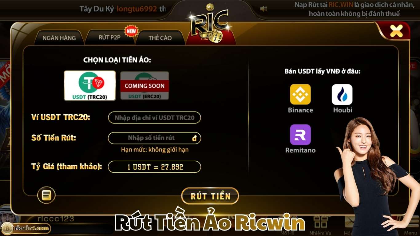 Rút tiền ảo Ricwin là gì? Rút tiền ảo Ricwin là gì?