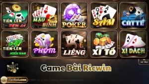 Top game bài Ricwin được chơi nhiều nhất